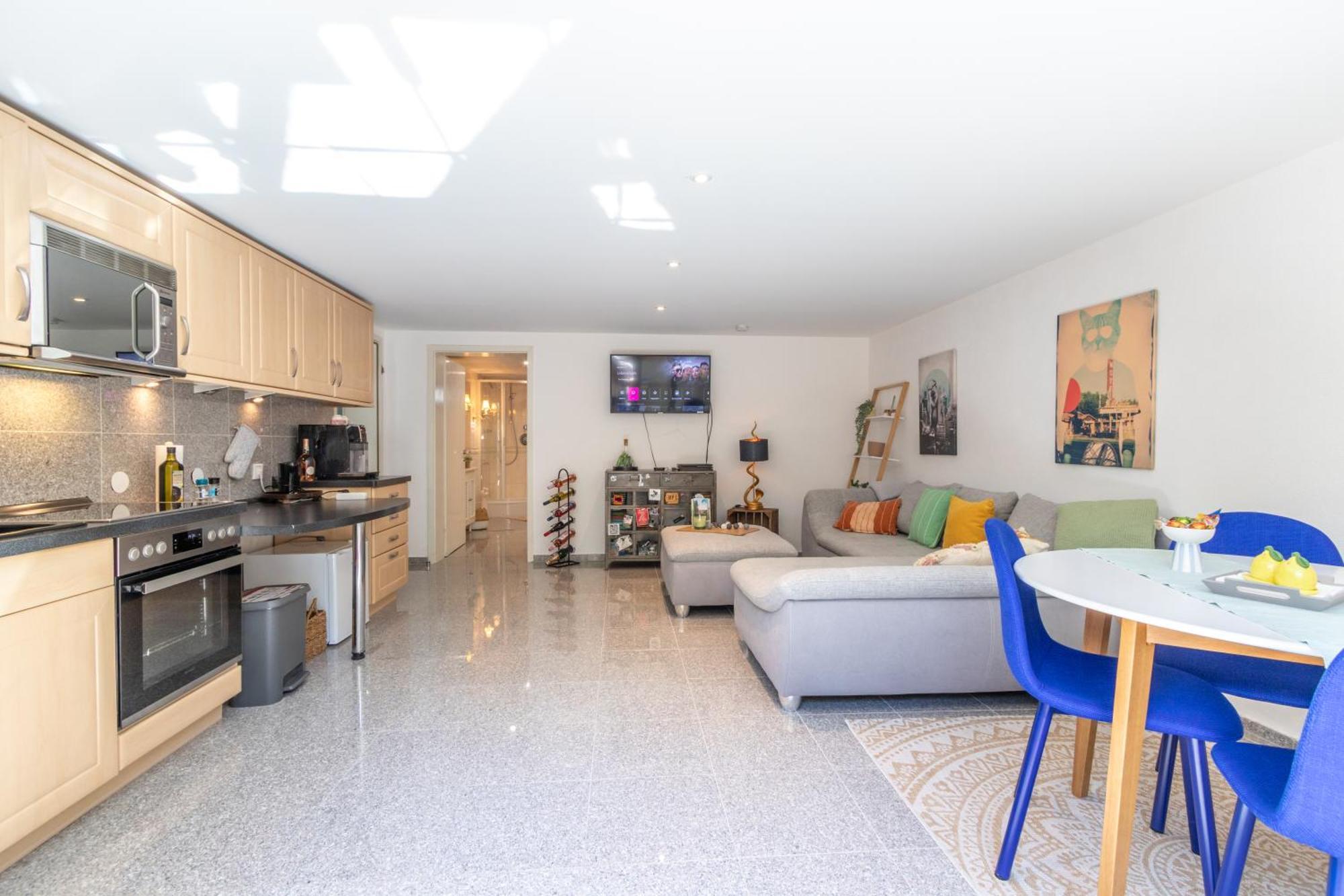 Eifelbergversteck Grosse Und Moderne Einliegerwohnung In Mayen Esterno foto